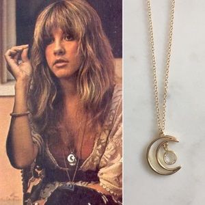 Stevie Nicks Necklace Crescent Moon 2025